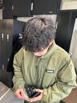 パーマ メンズ _white【京橋店】所属・_WHITE / KENTOのヘアスタイル