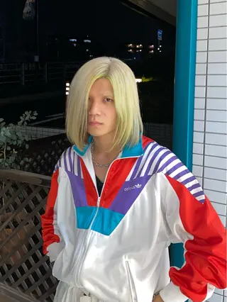 ミディアム 透明感カラー/ 松井克樹のヘアスタイル