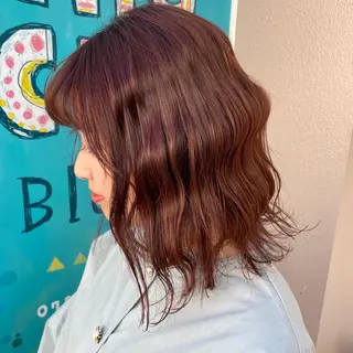 カラー garden HAIR 北花田所属・garden HAIR 優月のヘアスタイル