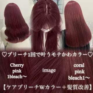 カラー akari🎀🤍 ガーリーstyleのヘアスタイル