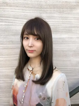 セミロング 佐藤優太朗 似合わせ/髪質改善のヘアスタイル