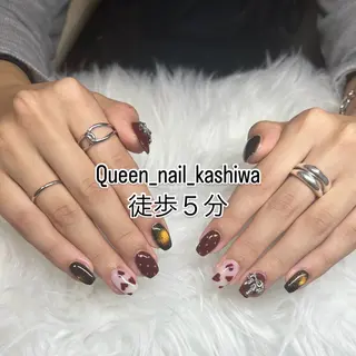 ネイル Queen Nail 柏店　クイーンネイルのネイルデザイン