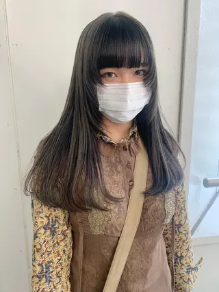 ロング カラー ブームボックス所属・🐝ハイトーンカラー hachi🐝のヘアスタイル