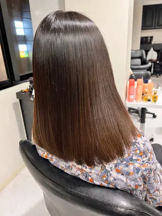 セミロング 井上 寛大のヘアスタイル