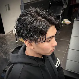 メンズ メンズ特化/パーマ/ メッシュ/竜成のヘアスタイル