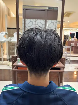 ショート パーマ メンズ AROH  men's cut&men's perm 船橋店所属・🧊メンズ特化🧊 高木航希のヘアスタイル