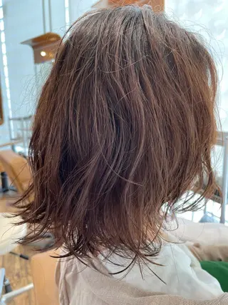 ミディアム パーマ マツゴウ　カズヤ/金 沢文庫／パーマのヘアスタイル