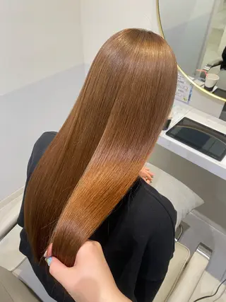 ロング カラー 韓国ヘア・カラー 🩵SHIZUKUのヘアスタイル