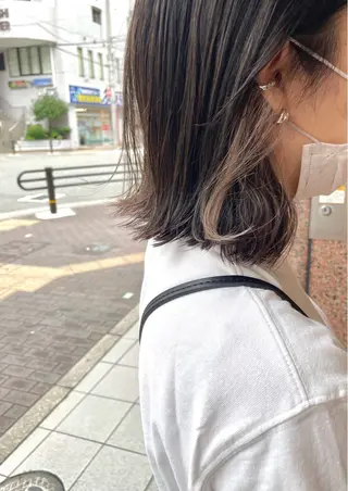 ショート カラー 鈴木 美穂のヘアスタイル