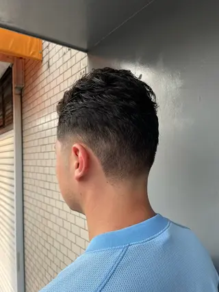ショート メンズ FADE&LINE登戸店所属・🔥メンズ専門 美容師🔥 柳澤陵心のヘアスタイル