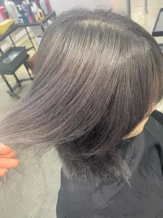 ミディアム カラー 💗💗韓国レイヤー yu-ki💗💗のヘアスタイル