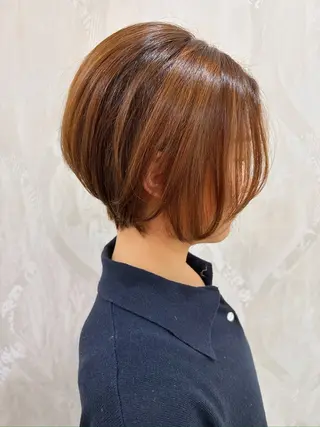 ショート カラー 原田 健斗のヘアスタイル