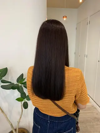 ロング カラー Door代官山所属・詩織/パーマ /代官山のヘアスタイル