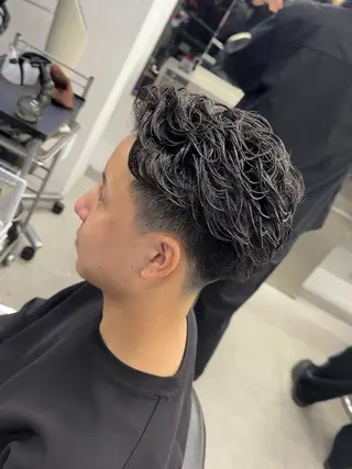 ショート パーマ 中山 柊のヘアスタイル