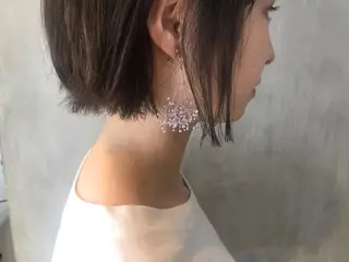 ショート カラー ヘアアレンジ stylist/蛯谷 珠里のヘアスタイル