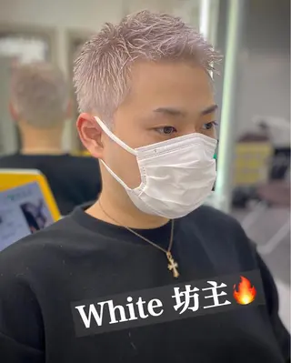 カラー メンズ 断髪刈舞所属・大月 優汰のヘアスタイル