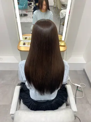 ロング 薮本 真優のヘアスタイル