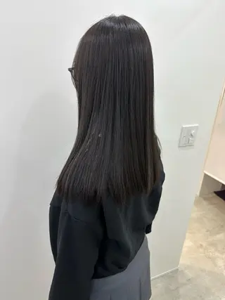 セミロング カラー レイヤー/ナチュラル 💐nao.のヘアスタイル