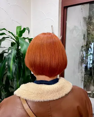 ショート 角田 満帆のヘアスタイル