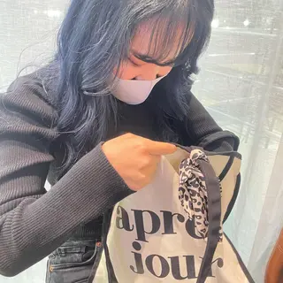 ロング カラー 韓国ヘア🦋 MIYUのヘアスタイル