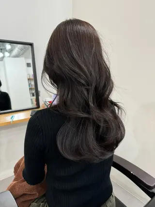 カラー kiti SAKAE所属・のり/顔まわり/韓国 /レイヤーカットのヘアスタイル