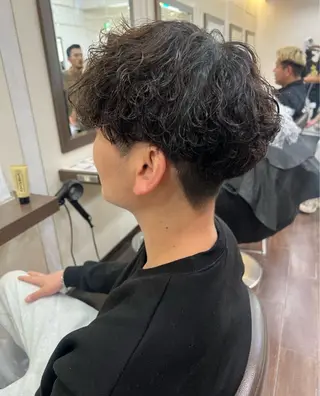 ショート メンズ 酸性ストレート 🤍🎀honokaのヘアスタイル