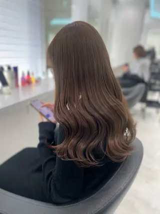 ロング 💖ベージュ💖 MEARIのヘアスタイル