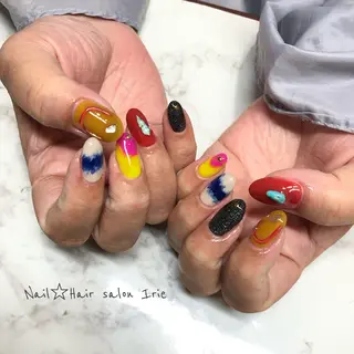 ネイル Hair salon Irie所属・與儀 知佳のネイルデザイン