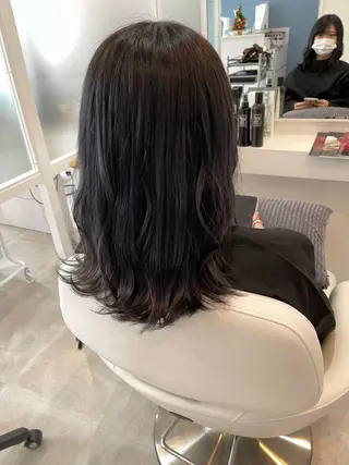 セミロング 骨格補正施術/メンズ 専門美容師/YUYAのヘアスタイル