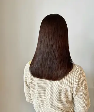 セミロング Salowin銀座suite店所属・美髪縮毛矯正/髪質 改善カラー/寺倉海人のヘアスタイル