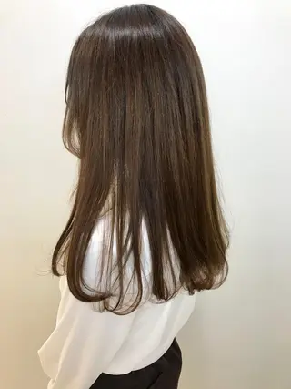 ロング riho/ブリーチ/ デザインカラー/辻堂のヘアスタイル