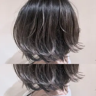 ショート カラー パーマ ヘアアレンジ 【ツヤ髪美容師】 ツダケイスケのヘアスタイル