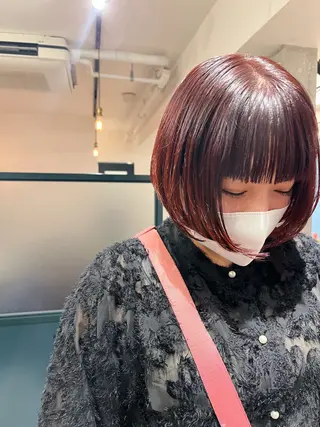 カラー 暖色/パーマ 🌼クニトウメイのヘアスタイル