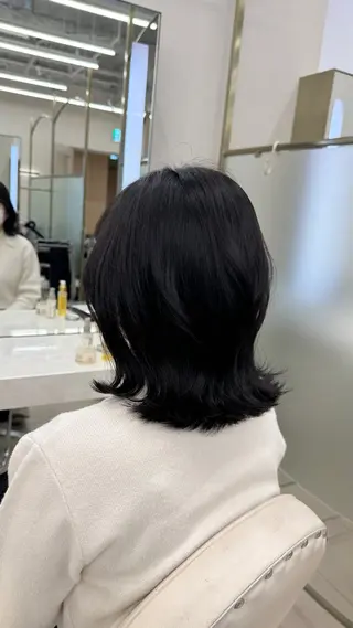 ミディアム カラー COA GINZA/ 相澤謙心のヘアスタイル