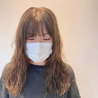 ロング パーマ 海外レイヤー 🇺🇸/ヒナコのヘアスタイル