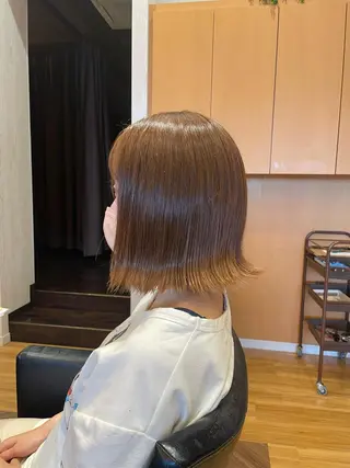 ミディアム カラー WE RULE 札幌店 【ウィールール 札幌店】所属・✨️大人ショート 髙橋朋花のヘアスタイル