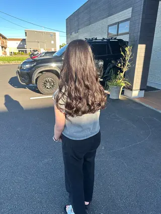 ロング ho nokaのヘアスタイル