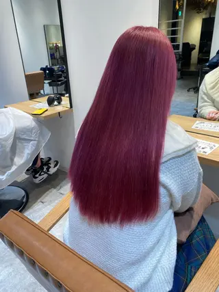 ロング カラー オスズ 🎀´-のヘアスタイル