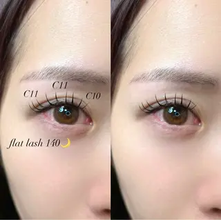 マツエク・マツパ 天王寺シャルモン misakiのマツエク・マツパデザイン