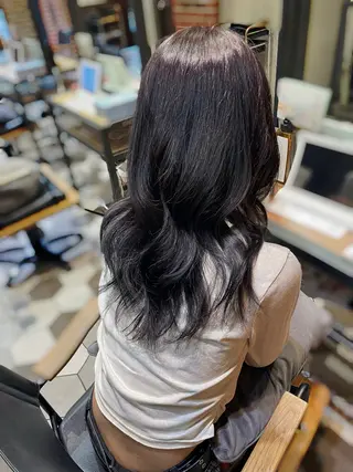 ロング 韓国ボブ/髪質改善 岩澤脩太のヘアスタイル