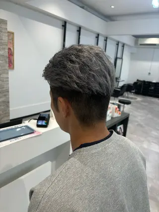 メンズ maki💖 ボブ/縮毛矯正のヘアスタイル