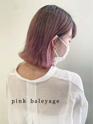 ミディアム まお♡レイヤーカット ×色っぽstyleのヘアスタイル