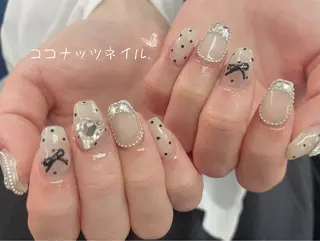 ネイル 神田 ココナッツのネイルデザイン