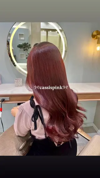 カラー グレージュ┆うる艶 ┆ゆうはのヘアスタイル