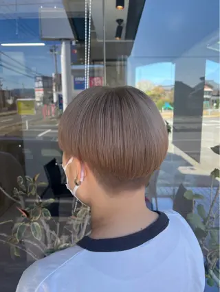 ショート alu所属・alu yuinaのヘアスタイル