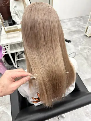 セミロング カラー hiar make ROSEL所属・ROSEL末吉 海渡のヘアスタイル