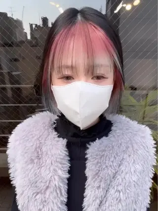 ショート カラー 🧡色落ちまで2度綺 麗なカラー🧡ヨシキのヘアスタイル