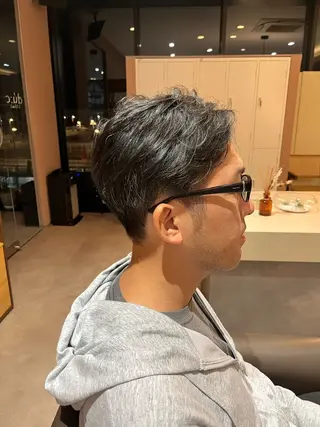 ショート メンズ デュークラソル所属・坂本 翔のヘアスタイル