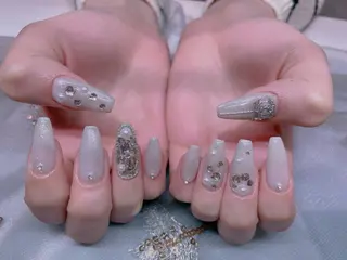 ネイル 長さだし専門店 M2 rikaのネイルデザイン