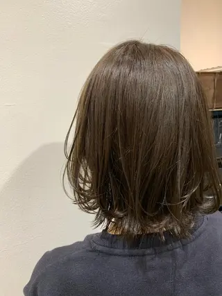 ミディアム カラー ヘアアレンジ 山崎 澪 レイヤーカット/大宮のヘアスタイル